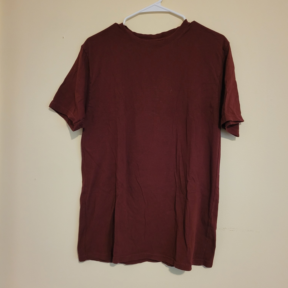 Gold Toe Men's Burgundy Short Sleeve Tee